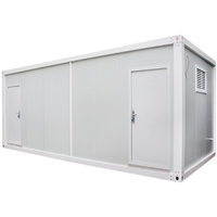 Maison mobile modulaire préfabriquée, conteneur détachable avec salle de bain, toilettes, chambre à coucher, utilisation scolaire, installation rapide