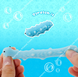 24 Styles Stress Relief Stretch Toy Sea World Study Shark Octopus Starfish Seashell Soft Cute <b>Mini</b> Marine Animal Squeeze Toy - Product Image 4