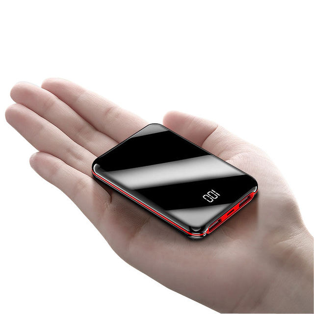 Mini Portable  10000mah Power Bank 5000mah Small Charging Treasure  Power Bank  for Mobile Phone