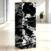 Support à fleurs minimaliste de luxe en ardoise mate pour la décoration de la maison, du salon, de la villa, de l'entrée, du hall d'hôtel