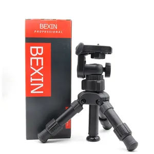 BEXIN Tripod Berdiri untuk Kamera Dslr, Tongkat Swafoto Kamera Meja Kecil Ringan