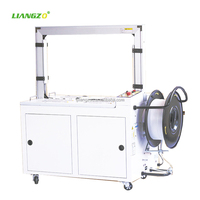 Machine d'emballage entièrement automatique LIANGZO pour bande de cerclage PP, équipement robuste pour l'emballage de cartons et palettes