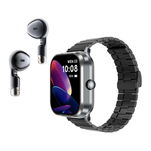 <span class=keywords><strong>Reloj</strong></span> Inteligente de Moda 2025 con Auriculares TWS 2 en 1, Música BT, Monitor de Ritmo Cardíaco, Monitor de Sueño, Resistente al Agua IP67, NFC, <span class=keywords><strong>Reloj</strong></span> Inteligente Deportivo <span class=keywords><strong>para</strong></span> Hombre - Product Image 2