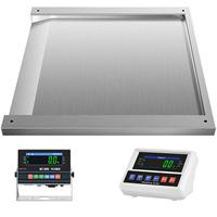 Balance de sol numérique en acier inoxydable IP68 avec écran LCD/LED, précision 500g, profil ultra-plat, pesée par rampe, kg, OEM ODM, garantie 1 an