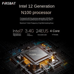 Wholesale New Durable KOLORFUL Intel N100 Mini <strong>PC</strong> M1 WiFi5 DDR4 8GB RAM 256GB Storage US/EU Plug Compatible Desktop Computer - Product Image 5