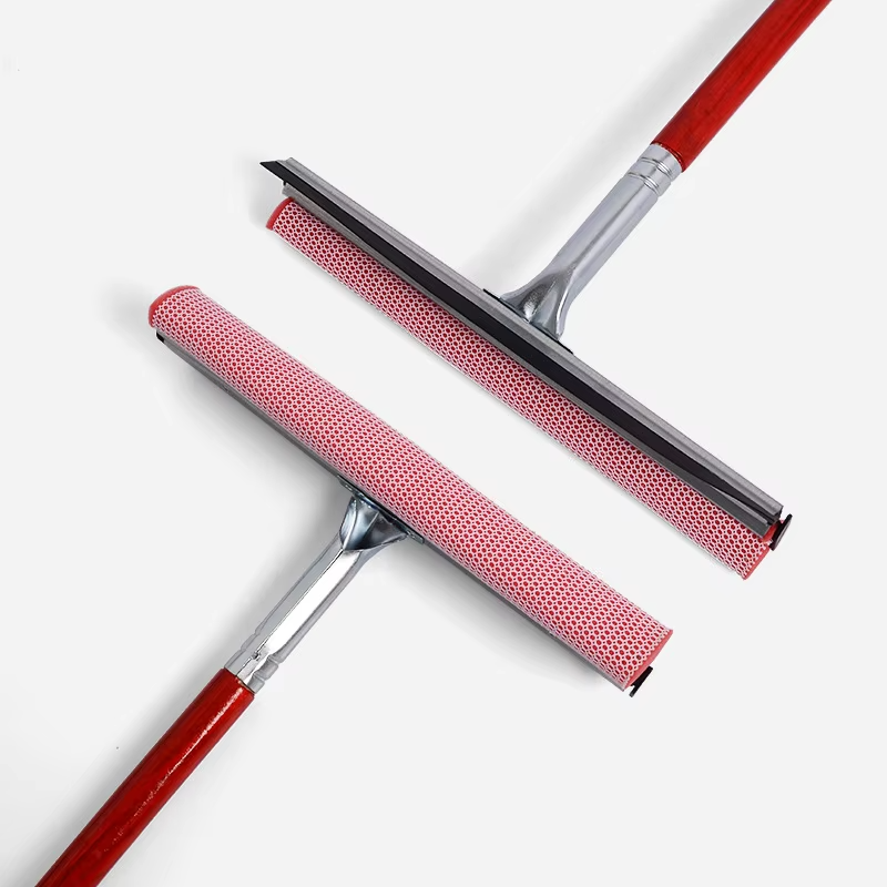 Double sided Glass Window Cleaner Mahogany