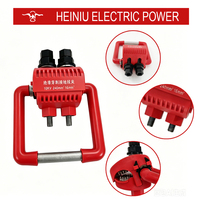 Pince de perçage isolée pour conducteurs, 300A 10kV, boîtier en laiton et nylon, IP65, adaptateur de connexion de ligne électrique mâle/femelle