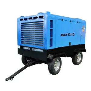 Máy Nén Khí Diesel Airstone 400 450 600 650 Cfm Nhà Máy Dùng Để Phun Cát