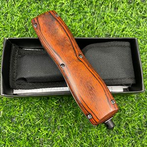 Couteau de poche tactique compact pour camping en extérieur, lame en acier rapide à pointe lance, avec bouton de déverrouillage, robuste, OEM - Product Image 2