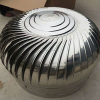 Ventilateur de toit à ventilation turbo, extracteur à énergie éolienne en acier inoxydable, pour restaurants, maisons, usines et industries