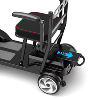 Trottinette Électrique Pliante pour Personnes Âgées, Cadre en Alliage d'Aluminium, Freinage Rapide Automatique, Batterie au Lithium - 0-10KM/H