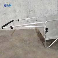 Chariot utilitaire pliable en aluminium robuste, capacité 200 kg, OEM, pour entrepôt industriel, pour outils