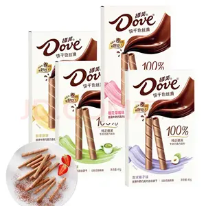 Doves Chocolate Cookies Milk Crisp Biscuits and Bars Cookies