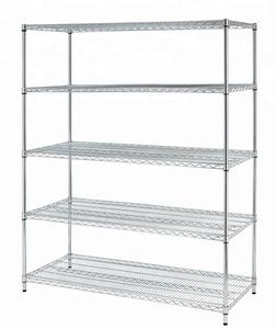 מפעל תיל נירוסטה מדפי מטבח עבור מסעדות עיצוב מותאם אישית למכירה - Product Image 1