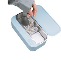 Machine de nettoyage ultrasonique pour lunettes et appareils dentaires, appareil de nettoyage invisible électrique domestique de type C