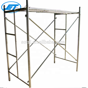 Système d'échafaudage à cadre Mason galvanisé, échafaudage à cadre en H, échafaudage à cadre métallique en L, échafaudage - Product Image 3