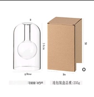 Diffuseur d'huiles essentielles en verre transparent double couche, alimenté par USB, pour voiture, diffuseur d'arômes décoratif moderne
