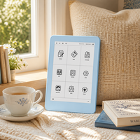 قارئ إلكتروني بشاشة 6 بوصات يعمل بنظام أندرويد 11، معالج RK3566، دقة 300 نقطة في البوصة، ذاكرة 3 جيجابايت وتخزين 32 جيجابايت، إضاءة خلفية ثنائية اللون، متجر جوجل بلاي، حماية للعين، تصميم مخصص