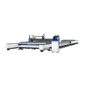 SENFENG jinan leader smussato grande formato 12000mm * 3000mm macchina da taglio laser a fibra cnc per il prezzo dell'industria della struttura in acciaio