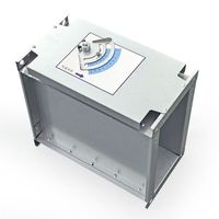 Vanne à air à volume variable en aluminium extrudé avec contrôle mécanique et électronique intégré en boucle fermée
