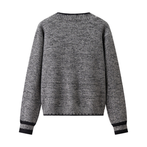 Cardigan da <span class=keywords><strong>Donna</strong></span> in <span class=keywords><strong>Maglia</strong></span> Grigio con Scollo a V, Monopetto, Maniche Lunghe, Stile Casual e alla Moda - Product Image 2