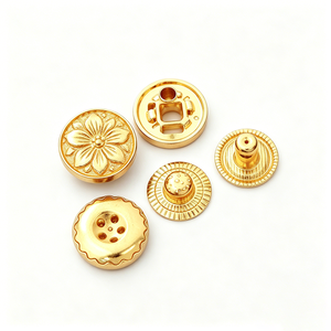 Boutons-pression personnalisés de 12 mm avec motif, sans placage, pour accessoires vestimentaires masculins - Product Image 3