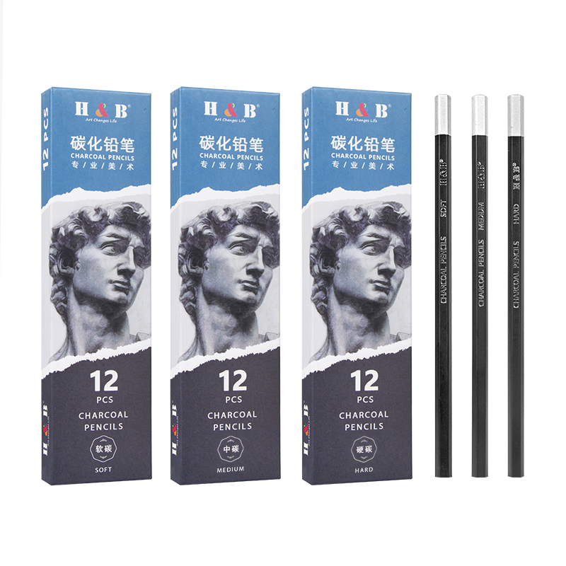 Professional High Quality 12pcs Pencil Hard