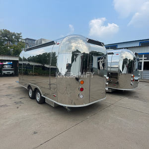 Carrito de Comida Rápida, Estilo 2025, para Venta Ambulante de Helados y Hot Dogs, Remolque de Comida - Product Image 2