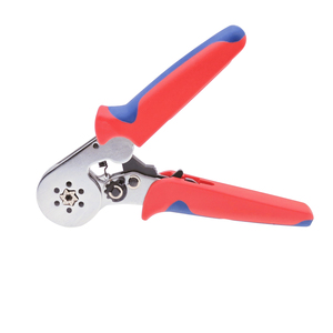 <span class=keywords><strong>Pince</strong></span> à <span class=keywords><strong>sertir</strong></span> manuelle auto-ajustable professionnelle LISIDA LSC8 6-6 en acier au carbone pour embouts de câbles, OEM - Product Image 3