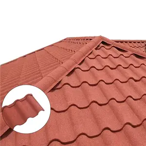 Ubin atap batu aluminium yang sangat direkomendasikan