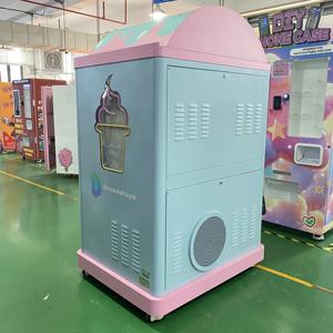 <span class=keywords><strong>Machine</strong></span> distributrice automatique de <span class=keywords><strong>barbe</strong></span> à <span class=keywords><strong>papa</strong></span>, robot intelligent à monnayeur, écran tactile, publicité, SDK intégré, télécommande - Product Image 4