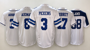 Aubrey de los Dallas Cowboys # Camiseta de Fútbol Americano Número 17 - Product Image 1