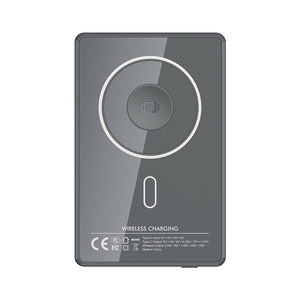 <span class=keywords><strong>Prix</strong></span> de gros d'usine 5000mah Banque d'alimentation magnétique Banque d'alimentation portable sans fil pour téléphone avec support pour téléphone - Product Image 3