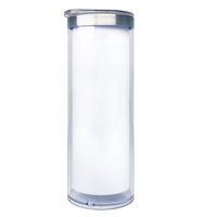 Gobelet droit 20oz en acier inoxydable 304 à double paroi, anti-fuite, sans BPA, pour sublimation DIY, effet boule à neige pailletée, design minimaliste