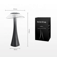 Vente chaude LED Lampes De Table Décor À La Maison De Luxe 1200MAH Moderne Lampe De Table Acrylique Bureau Lumière Restaurant Éclairage Spécial
