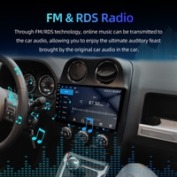 Unidad principal inalámbrica Rhythm de 10 pulgadas con Carplay y Android para Jeep Patriot Compass 2010-2015, navegación GPS, pantalla táctil IPS