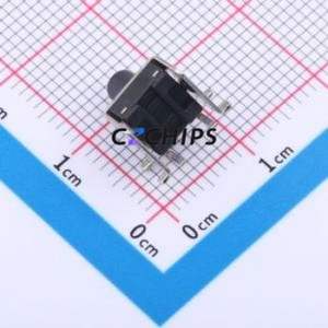 TS-1045AD-A10B3-D2 Tactile Switch SMD Switch Single Pole Single Throw Round Button 2.5N Horizontal Mount - Product Image 2
