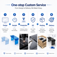 Podio de Acrílico Azul de Estilo Moderno para Uso Comercial - Mueble Versátil para Escuelas, Bodas, Hoteles, Supermercados, Púlpito