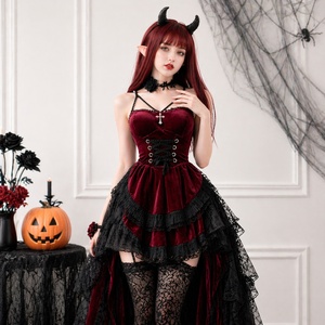 Nuevo Disfraz de Vampiresa Diablo para Mujer, Estilo Gótico, para Halloween 2026, Vestido Sexy para Cosplay de Demonio, Disfraz Elegante para Fiesta de Carnaval - Product Image 2