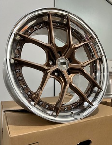VORGIN Juego de 2 Ruedas Forjadas Multirradio para Auto de Carreras, 5x114.3, Ancho 7J-13J, 18-22 Pulgadas, 5X112 5X120 para BMW M2 M3 M4 G80 <span class=keywords><strong>Ford</strong></span> - Product Image 1