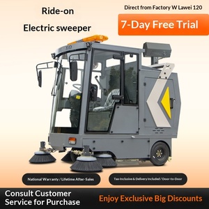 Three-<b>Wheel</b> <b>Small</b> Sweeping Machine Outdoor Street Cleaning Car Campus - Product Image 1