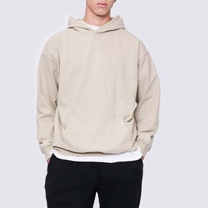 <span class=keywords><strong>Sudadera</strong></span> con <span class=keywords><strong>Capucha</strong></span> Gruesa y Cálida de Mezcla de Algodón Transpirable de 430 g/m², <span class=keywords><strong>Sudadera</strong></span> Unisex de Estilo Urbano Informal para Uso Diario - Product Image 5