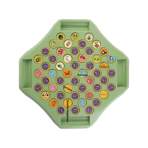 Jeu d'échecs double à retourner pour enfants, jouet éducatif transfrontalier avec pièces en plastique pour l'observation et l'entraînement de la concentration - Product Image 5