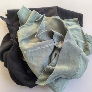 Trapos de algodón suaves para limpieza, trapos de felpa de colores mixtos, trapos de tela 100% algodón para limpiar - Product Image 1