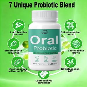 Probiotiques buccaux en comprimés à marque privée OEM avec 11 milliards d'UFC pour l'équilibre du microbiome buccal, la santé buccale et une haleine fraîche - Product Image 3