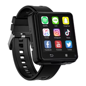 Reloj Inteligente <span class=keywords><strong>Lokmat</strong></span> Appllp 2, Pantalla de 2.64 Pulgadas, 490*490, Batería de 1200 mAh, 3+32 GB, Mtk6739, Compatible con Tarjeta 5G, Android 11, Reloj 4G <span class=keywords><strong>Lokmat</strong></span> - Product Image 1