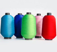 70D/2 100D/2 100% Nylon garn Gefärbtes High Stretch-Garn für Flyknit-Gurts ocken Band hochela tisches Nylon garn