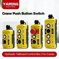 Interrupteur à bouton-poussoir de commande de palan COB-2B COB-T381, poignée de commande de levage de grue pour chargement et déchargement de plateau de camion