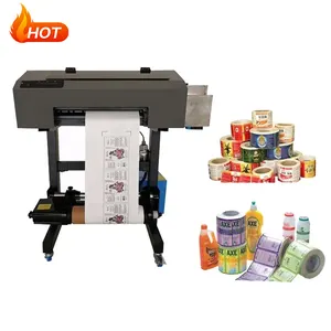 High Quality Automatic Label Printing Machine Roll to Roll UV Label Printer Printing Machine for Small Business