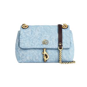 กระเป๋าถือผ้ายีนส์กระเป๋าสะพายไหล่สายโซ่สี่เหลี่ยมสำหรับผู้หญิงกระเป๋าสตางค์มีสไตล์ใหม่สำหรับผู้หญิงในฤดูร้อน - Product Image 2